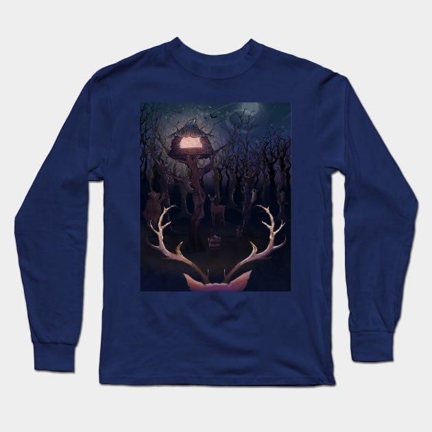 Hello Stranger Long Sleeve T-Shirt by TaylorRoseMakesArt